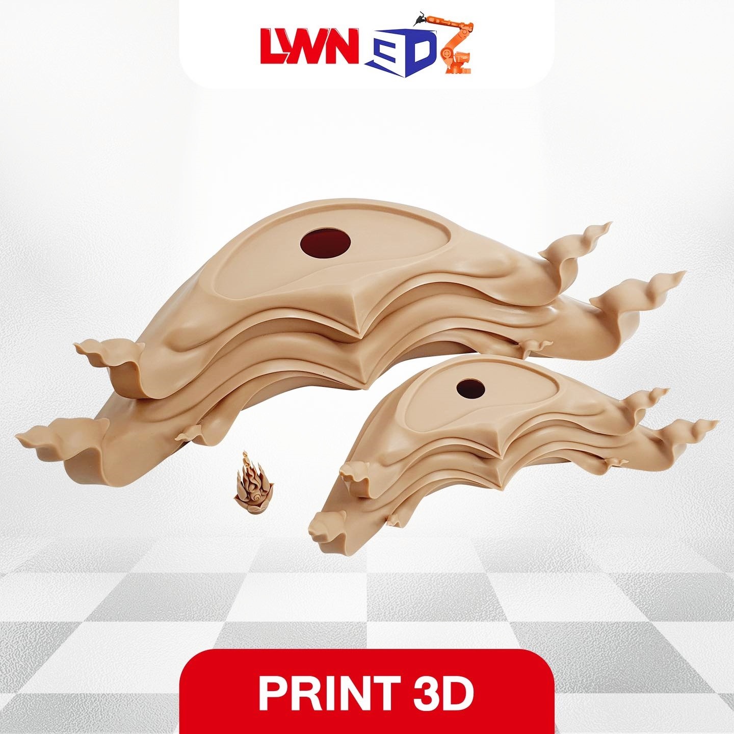 รับขึ้นรูปวัตถุ พิมพ์ 3D ตามแบบ สมุทรสาคร